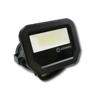 【Osram 歐司朗】LED 10W 全電壓 投光燈 附防水接線盒 白光 黃光 1入組(LED 10W IP65 投射燈)