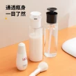 【Dagebeno荷生活】直液壓取式多功能分裝瓶 沐浴用品清潔劑類透明壓取瓶(2入)