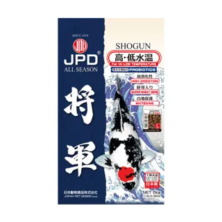 【JPD】日本高級錦鯉飼料-將軍_高低水溫 L 沉下性 10kg