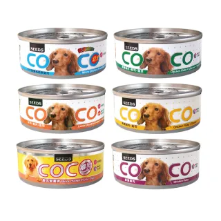 【Seeds 聖萊西】COCO愛犬機能餐罐 80g(主食/全齡犬/狗罐/罐頭餐盒/零食點心)