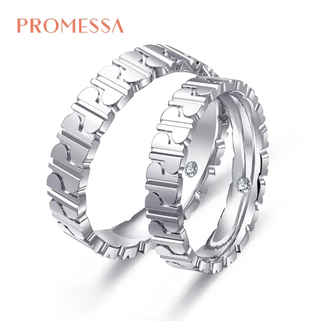 【PROMESSA】Promise系列 18K金鑽石戒指(女戒)
