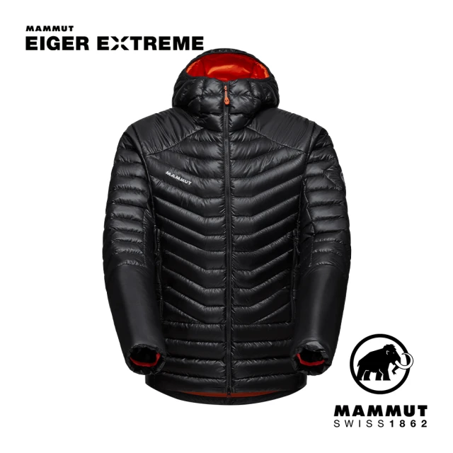 Mammut 長毛象 Eigerjoch Advanced IN Hooded Jkt 極限艾格防潑水羽絨連帽外套 黑色 男款 #1013-01620