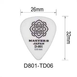【Master8】D801-TD 淚滴型- 吉他匹克PICK - 日本製(日製精品)
