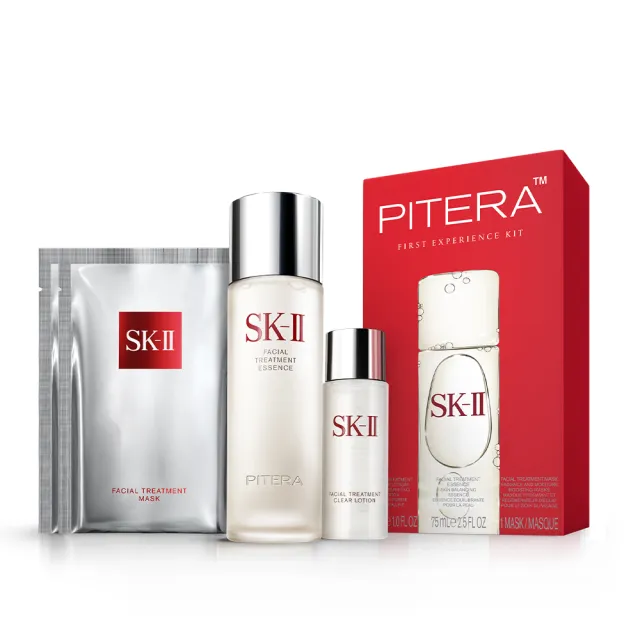 SK-II】官方直營新客入門首選青春露新客組(青春露75ml+亮采化粧水30ml+