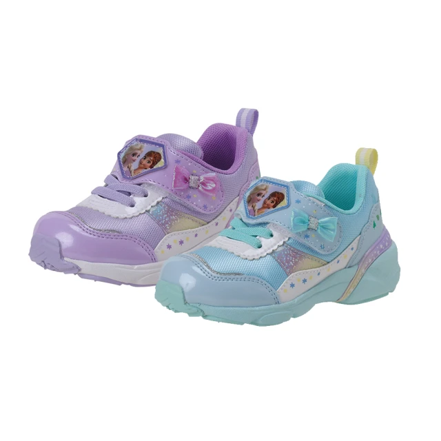 MOONSTAR 月星 童鞋簡約運動系列競速鞋(紫、灰、藍三