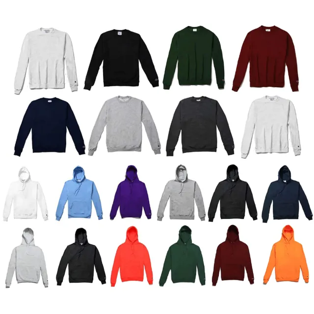 【Champion】冠軍 美式 連帽 長袖 上衣 帽T 刷毛 衛衣 大學T HOODIE 小標 連帽T(S600 S700)
