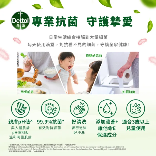 【Dettol 滴露】滋潤蘆薈泡沫潔手液洗手乳(250ml*12入/箱-箱購)