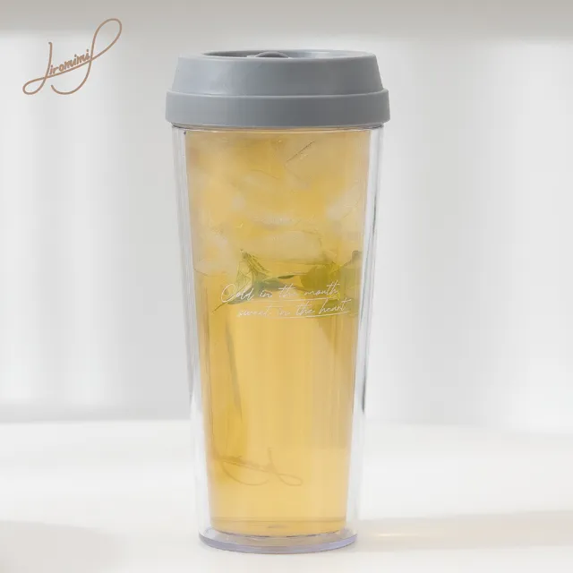 【Hiromimi】雙層隨行杯520ml(2色可選)