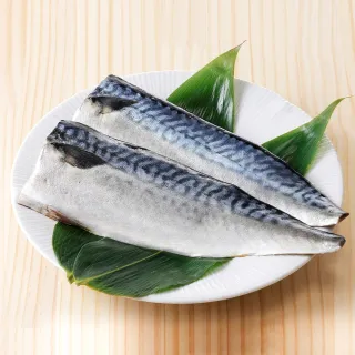 【北村漁家】挪威正宗野生頂級薄鹽鯖魚6片(淨重約160g/片)