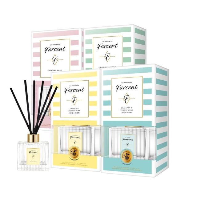 【Farcent 法頌】室內擴香120ml/入-小蒼蘭英國梨/鼠尾草海鹽/同名花語/真我星夜
