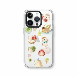 【RHINOSHIELD 犀牛盾】iPhone 13/13 Pro/13 Pro Max/Clear透明防摔手機殼/涼丰系列-甜點小刺蝟(涼丰)