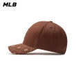 【MLB】可調式硬頂棒球帽 MONOGRAM系列 波士頓紅襪隊(3ACPM093N-43BRD)