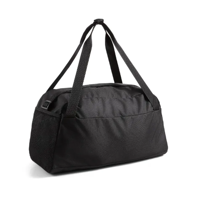 【PUMA】包包 Phase Sports Duffle Bag 男女款 黑 白 健身包 行李袋 手提 大容量(079949-01)