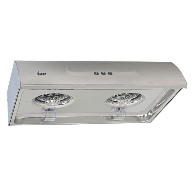 HCG和成 SE-187S 傳統式抽油煙機，採用耐用不鏽鋼材質，配備翹板式開關與2段風速調整，機體尺寸790×565×190mm，適合標準安裝。臺灣原廠製造，電壓110V/60Hz，BSMI認證R51206，保固1年，提供高效廚房排煙解決方案，維護清潔簡易。