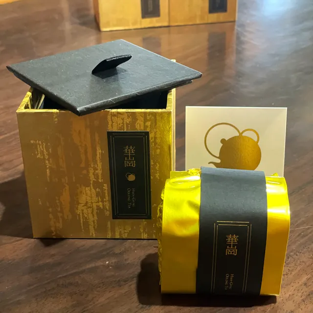 【臺茶舍】二入/華崗茶 100g/盒 南投縣仁愛鄉好茶(真正臺灣高山茶 台灣之最)