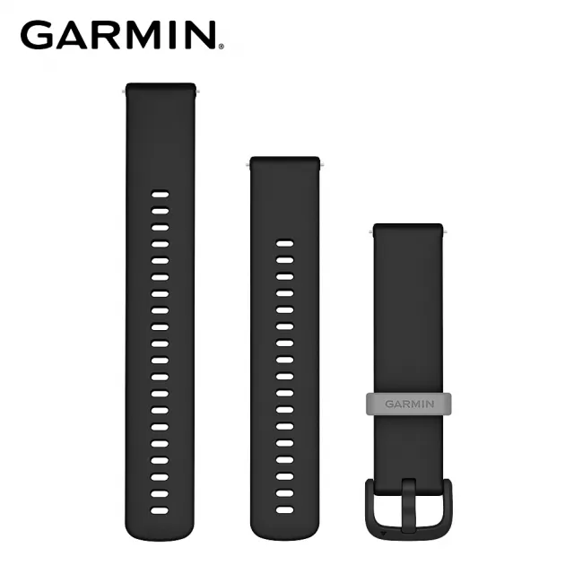 【GARMIN】Quick Release 20mm 矽膠錶帶