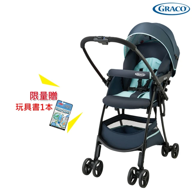 【Graco】CITI GO 輕旅行 超輕量型雙向嬰幼兒手推車-清新藍(贈 APRICA野餐墊)