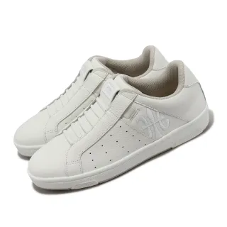 【ROYAL Elastics】休閒鞋 Icon 女鞋 白 全白 彈力帶 無鞋帶 套入式 回彈 小白鞋(91930000)