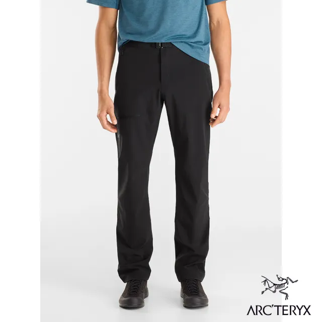 【Arcteryx 始祖鳥】男 Gamma 輕量軟殼長褲(黑)