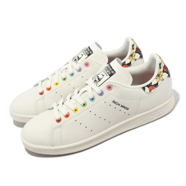 adidas 愛迪達】x Rich Mnisi 休閒鞋Stan Smith Pride RM 男鞋女鞋白