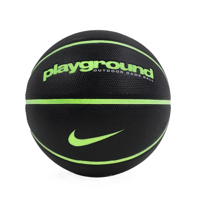 NIKE 耐吉 Everyday Playground 8p N100437106007 籃球 7號 耐磨 橡膠 黑綠(DO8261-060)