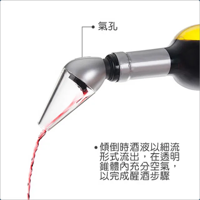 【IBILI】西班牙 錐型醒酒注酒器 / 紅酒醒酒 醒酒倒酒器 引酒器