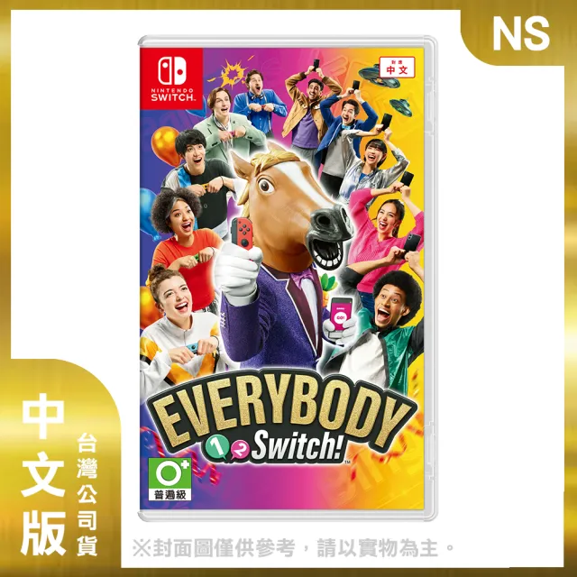 【Nintendo 任天堂】NS Everybody 1-2-Switch ! 中文版(台灣公司貨)