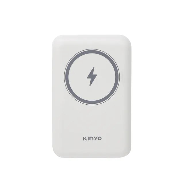 【KINYO】KPB-2304 10000mAh 20W PD快充磁吸無線充行動電源(無線/Magsafe)
