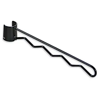 【居家cheaper】一吋鐵管專用波浪吊衣桿2入(收納架掛勾/鐵架配件/半套鐵盒子吊衣桿/吊掛桿)