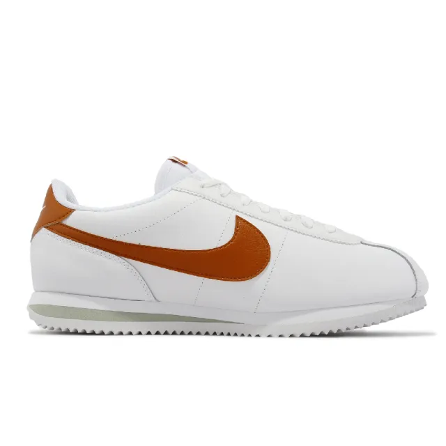 NIKE 耐吉】阿甘鞋Cortez 男鞋女鞋白橘皮革復古休閒鞋(DM4044-102