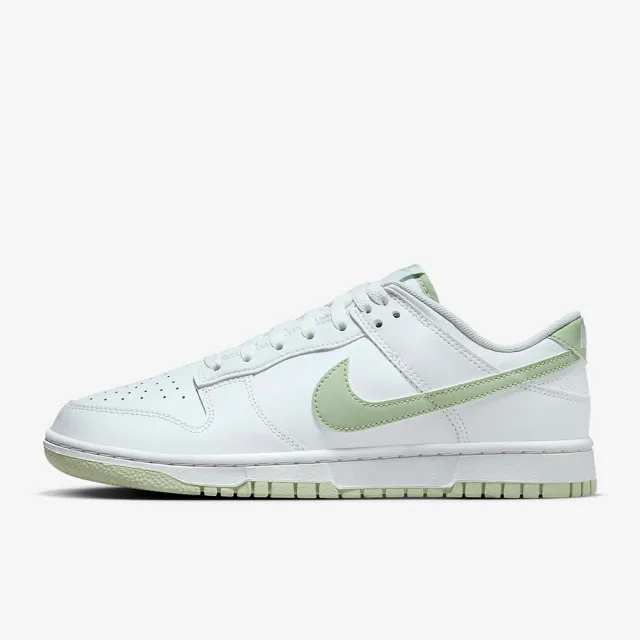 【NIKE 耐吉】休閒鞋 運動鞋 NIKE DUNK LOW RETRO 男鞋 白綠(DV0831105)