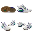 【NIKE 耐吉】籃球鞋 Air Zoom Crossover 2 SE GS 白 紫 綠 女鞋 大童鞋 氣墊 運動鞋(FN6675-500)