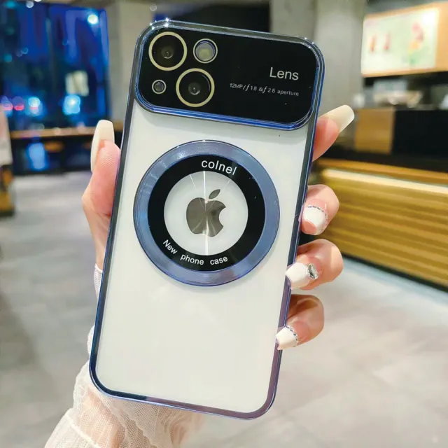 【HongXin】iPhone 15 6.1吋 一體鏡頭大視窗磁吸手機保護殼