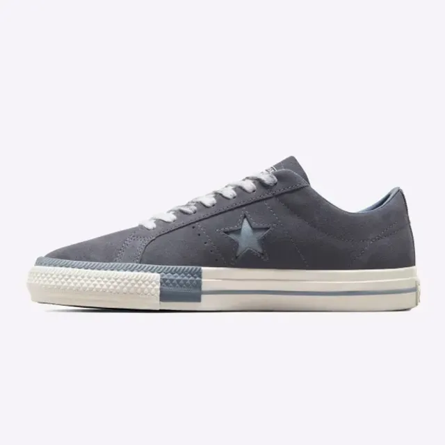 【CONVERSE】ONE STAR PRO OX 低筒 休閒鞋 男鞋 女鞋 灰藍色(A07972C)