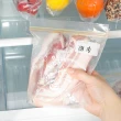 PE材質雙密封條透明保鮮袋 可冷凍可微波底部加寬分裝袋(小號2盒)