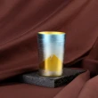 【HORIE】日本製 超輕量雙層 純鈦杯 保冷杯 水杯 富士山鈦杯(金富士款 270cc)