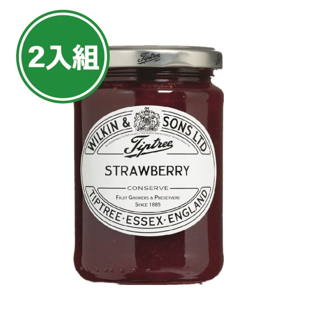 【Tiptree】草莓果醬2入組(340g/入)