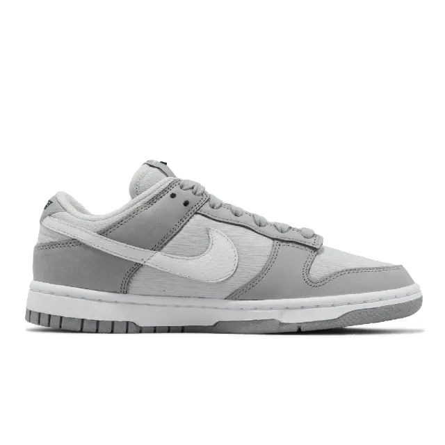 【NIKE 耐吉】Wmns Dunk Low LX NBHD 灰 白 女鞋 男鞋 休閒鞋(FB7720-002)