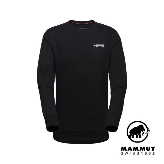 Mammut 長毛象 Mammut Core ML Crew Neck Men 1862 機能休閒長袖T恤 男款 黑色 #1014-04033