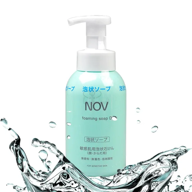 【NOV 娜芙】魔法泡泡潔顏慕斯400ml/瓶(洗臉慕斯.洗面乳.沐浴乳.臉部身體適用)