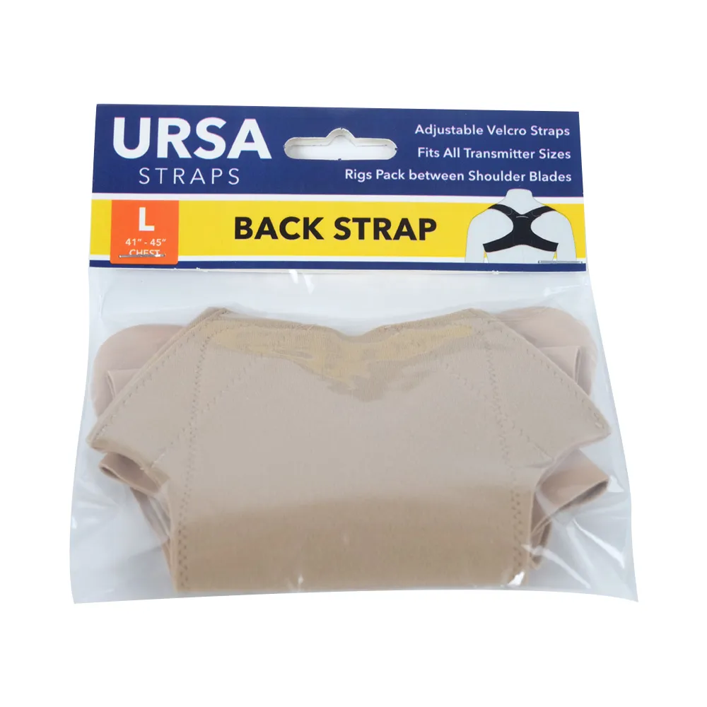 【URSA Strap】U-BACK-L-BE 麥克風隱藏系統 附內袋背後綁帶-L 膚色(公司貨)