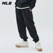 【MLB】小Logo運動褲 休閒長褲 紐約洋基隊(3APTB0336-50BKS)