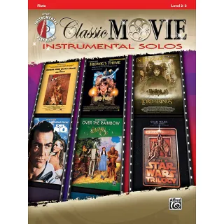 【Kaiyi Music 凱翊音樂】Classic Movie Instrumental Solos for Strings Flute Book & CD