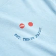 【EDWIN】男裝 寬版 吉普車印花短袖T恤(淺藍色)