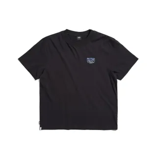 【EDWIN】男裝 寬版 變色機器人短袖T恤(黑色)
