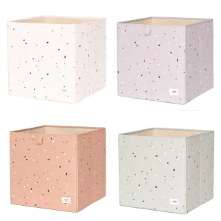 【3 Sprouts】友善地球正方型收納箱-4款可選 親子良品(玩具收納 摺疊收納箱)