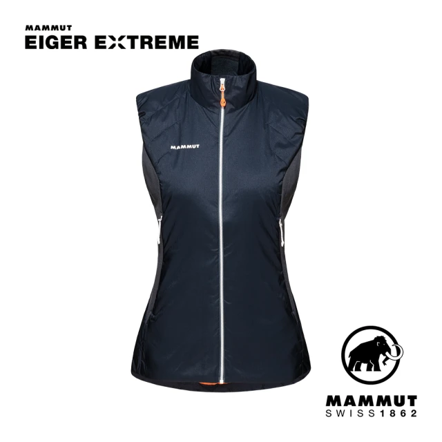 Mammut 長毛象 Eigerjoch IN Hybrid Vest Women 極限艾格防風防潑水保暖背心 夜藍 女款 #1013-01740