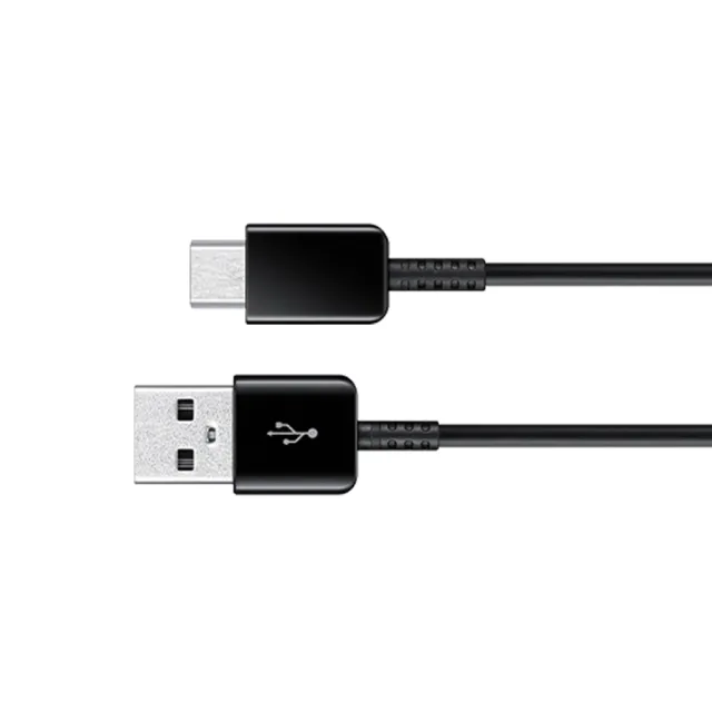 【Samsung 三星】1.5M Type-C 原廠傳輸線 2入 新款黑 / EP-DG930(台灣公司貨)