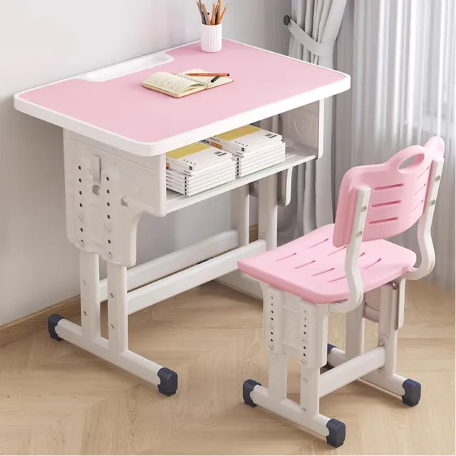 【WELAI】家用可升降兒童書桌學習桌-多款式(寫作業桌椅 寫字桌 學習桌)