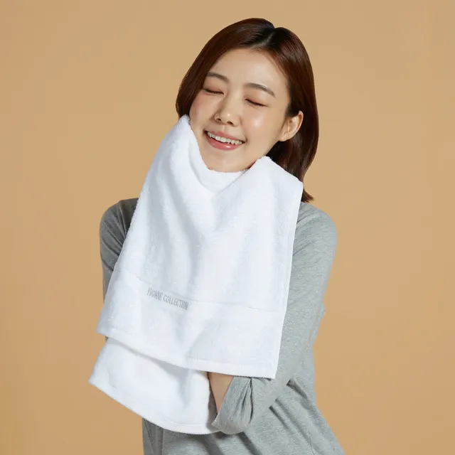 【YVONNE 以旺傢飾】純棉大浴巾  74x140cm(白)